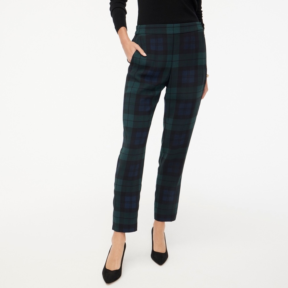 J Crew Item BL140 Jamie plaid pant